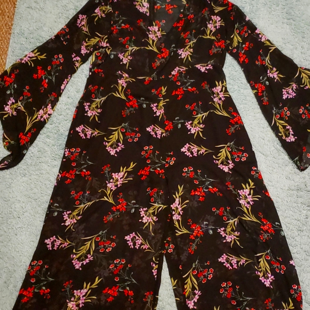 Floral Jumpsuit